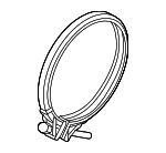 18325A0BF72 - Engine: Turbocharger Clamp for BMW Image