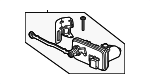 11655A34712 - Engine: Wastegate for BMW Image