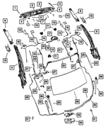 68028567AB - : Mounting Bracket, Left for Mopar Image