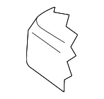 88361EA300 - Body: Pad for Nissan Image