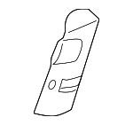 88693EA302 - Body: Latch Cover for Nissan Image
