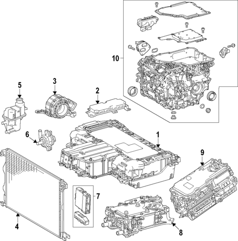Blower Motor & Fan for 2024 Lexus TX550h+ #0