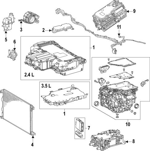 Cooling System for 2024 Lexus TX500h #0