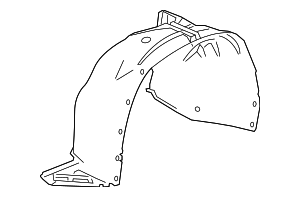 2018-2024 Chevrolet Fender Liner 87844736 | Capital Chevy Parts