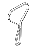 243122Y000 - : Timing Belt for Kia: Sephia, Spectra Image