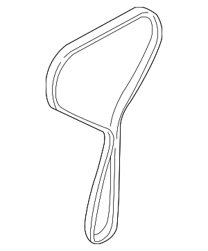 243122Y000 - : Timing Belt for Kia: Sephia, Spectra Image