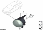 63177839866 - Lighting: Fog Lights, Right for BMW Image