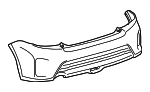 5215921914 - : Cover Rear Bumper L P for Scion: tC Image
