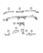 68462932AA - Air Conditioners and Heaters: Defroster Duct for Mopar Image