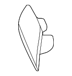 51118064745 - : 2016-2019 BMW - Lmp Washer Cover for BMW: 740e xDrive, 740i, 740i xDrive, 750i, 750i xDrive, M760i xDrive Image