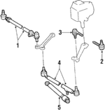 3386210 - : Inner Tie Rod for Mercedes-Benz Image