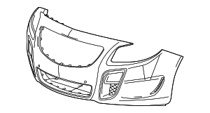 2015-2017 Buick Regal Front Bumper Cover 13399053 | Shop Matick Buick GMC