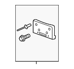 22743708 - Body: License Bracket for Buick: Regal Image