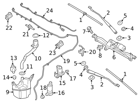 Wipers for 2015 Volvo V60 #0