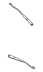 30753504 - Body: Wiper Arm for Volvo: S60, S60 Cross Country, V60, V60 Cross Country Image