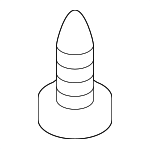 90007534001 - Body: Heat Shield Screw for Porsche: 911, Boxster Image