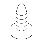 9A700751700 - Body: Bumper Cover Bolt for Porsche: 718 Boxster, 718 Cayman, 718 Spyder, 911, Boxster, Cayman, Panamera, Taycan Image