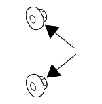 99908463301 - Body: Corner Support Nut for Porsche: 911, Boxster Image