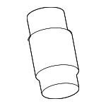 9P1201543 - Fuel System: Filler Hose for Porsche: 718 Boxster, 718 Cayman, 718 Spyder, 911, 918 Spyder, Boxster, Cayman Image