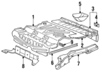 3098030933 - Body: Floor Pan for Volkswagen Image