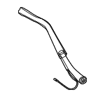 61615A01A88 - Body: Wiper Arm for BMW Image
