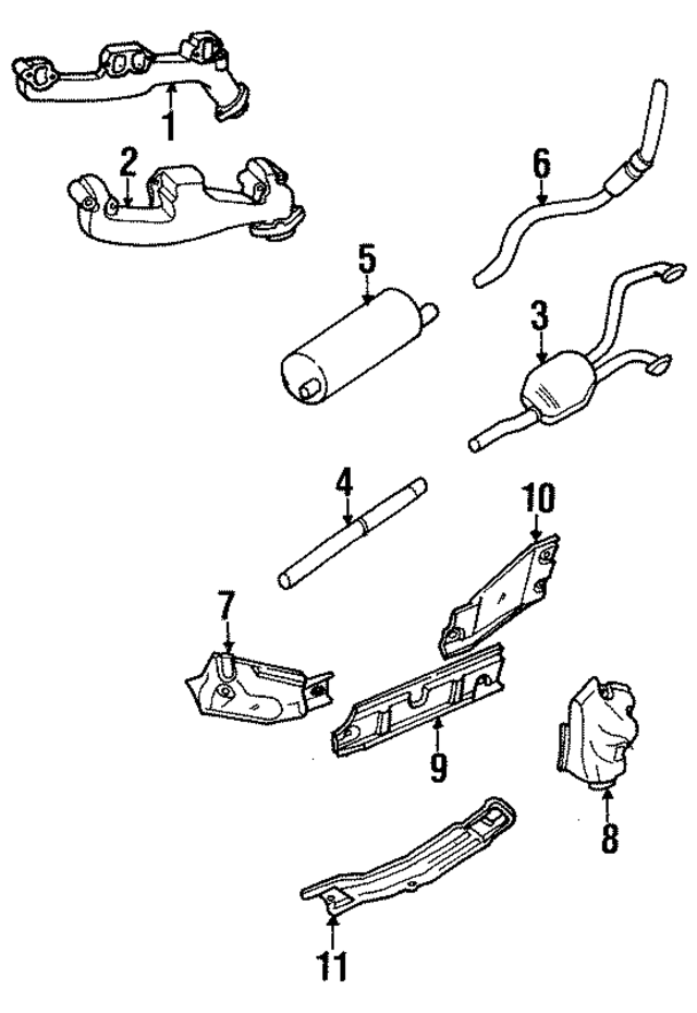 52022036 - Exhaust: Exhaust Pipe for Mopar Image