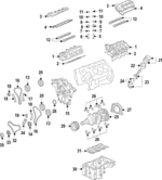 223113L150 - Engine: Engine Cylinder Head Gasket for Hyundai Image