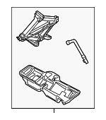 31316306 - Body: Jack Assembly for Volvo: S60, S60 Cross Country Image