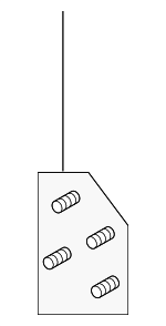 KE0127603 - Suspension: Coupling Stud for Mazda: 3, CX-3, CX-30, CX-5, CX-50 Image