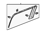 83711SHJA01ZA - : Window Trim for Honda: Odyssey Image