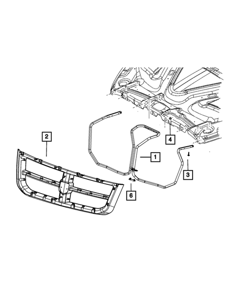 Grilles for 2009 Dodge Dakota #0