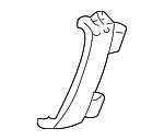 15036162 - Body: Deflector Upper Bracket for GM Image