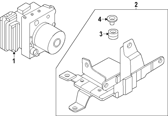 476607JA1C - Electrical: Actuator for INFINITI: QX80 Image