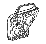 6700446050 - Body: Door Shell for Lexus: RZ300e, RZ450e Image
