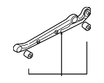 MR210729 - Suspension: Trailing Arm for Mitsubishi: Montero Sport Image