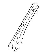 8F0809207C - Body: Windshield Pillar for Audi: A5, A5 Quattro, RS5, S5 Image