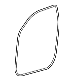 623110C050 - Body: Body Weather-strip for Toyota: Sequoia, Tundra Image