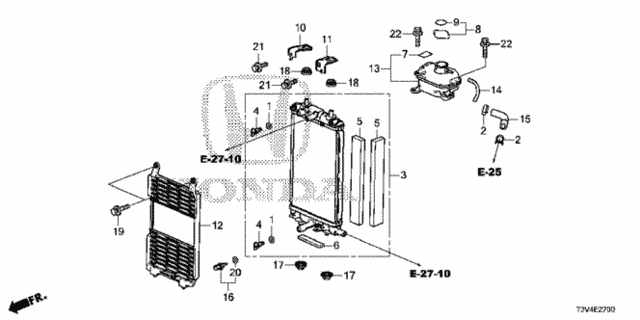 PCU Radiator for 2014 Honda Accord #0
