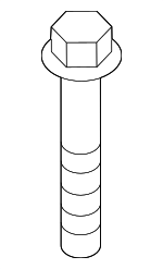 90164TLAA00 - : Front Mount Bolt for Honda Image