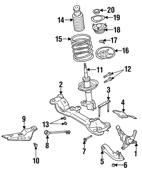 最新の激安 Suspension Components Online Parts OEM | 240SX Nissan 1997 for パーツ