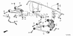 90362SJA000 - Chassis: NUT, SELF-LOCK (12MM) (NYLON) for Honda Image