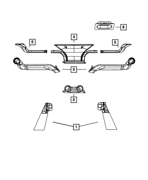 Air Ducts for 2009 Jeep Wrangler #0