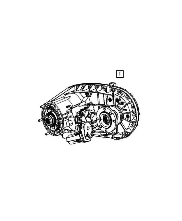 52123025AB - Transfer Case Model 273 [DH3]: Nvg273 Transfer Case for Mopar Image