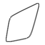 73525SYY000 - Body: Seal for Honda Image