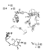68386767AD - : Headlamp To Dash Wiring for Mopar Image