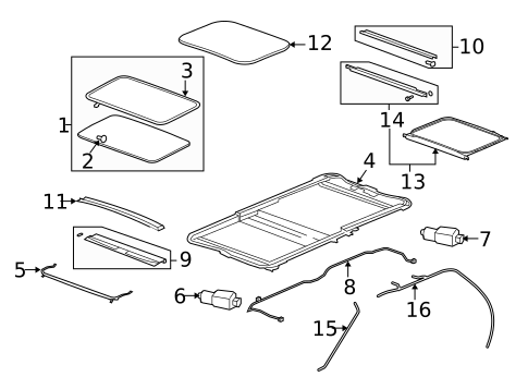 Sunroof for 2009 Saturn Outlook #0