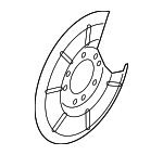 BP4K26261B - : Splash Shield for Mazda: 3, 5 Image