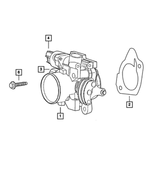 5104747AA - Fuel: Throttle Body for Chrysler: Voyager | Dodge: Caravan Image
