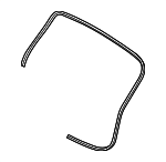 81761T6500 - Body: Weatherstrip for Hyundai Image