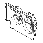 167110A170 - Cooling System: Fan Shroud for Lexus: ES300, ES330 Image